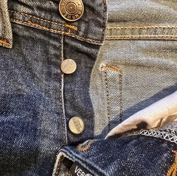 VERSACE COUTURE VINTAGE WOMANS JEANS - Picture 8 of 15